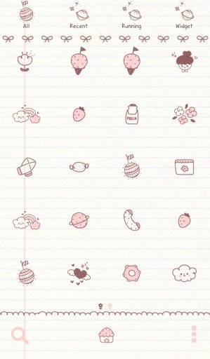 adorable drawing 도돌런처 테마截图4