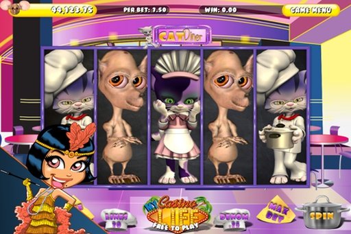 Cats Diner Saga FREE SLOTS截图5