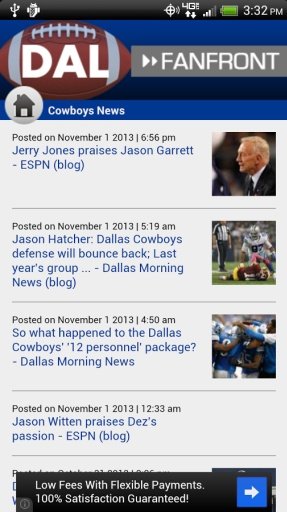 Cowboys FanFront截图2