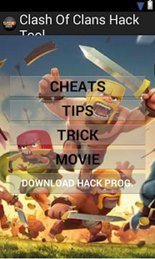 Clash Of Clans Hack Tool截图1