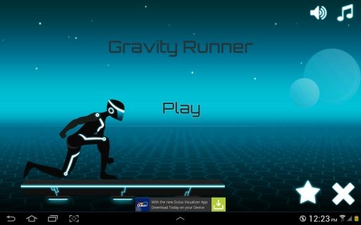 Tron Robot Run Mania Game Free截图1