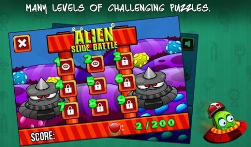 Alien Slide Battle截图3