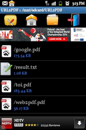 Web site to PDF Converter截图11