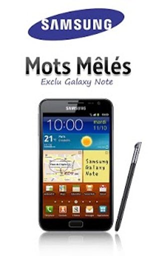 Mots M&ecirc;l&eacute;s pour Galaxy Note截图5