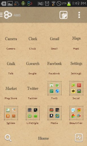 worker Go Launcher theme截图1