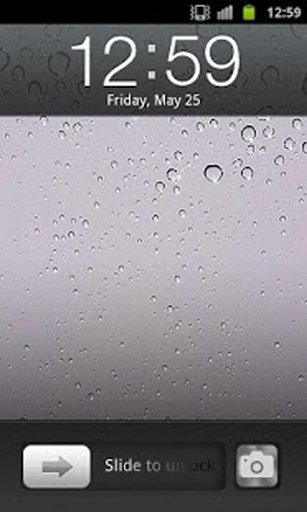 iPhone 5S的LockScreen截图1