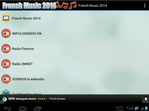 French Music 2014 and Radio截图2