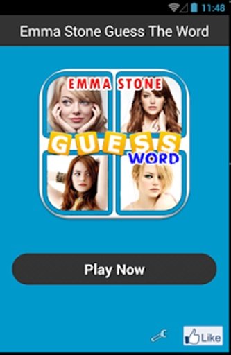 Emma Stone Guess The Word Game截图1