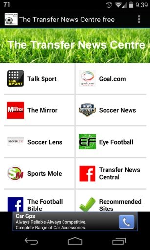 The Transfer News Centre Free截图2