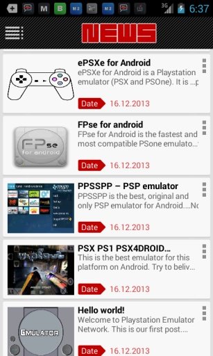 PS1 PSP PS2 PS3 PS4 Emulators截图2