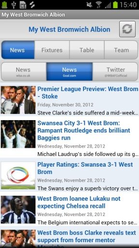 My West Bromwich News截图2