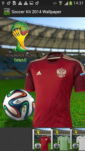 Soccer Kit 2014 wallpapers截图1