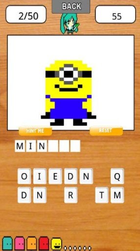 Guess Pixel Character Quiz截图2