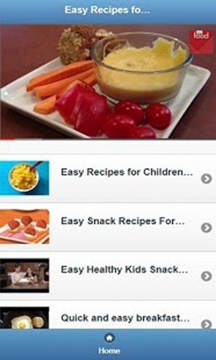 Easy Recipes for Kids (VDO)截图7