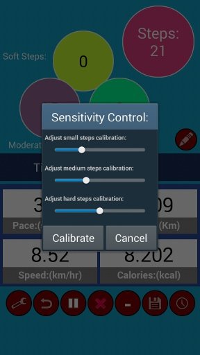 Adv.Pedometer Walk Run Calorie截图2