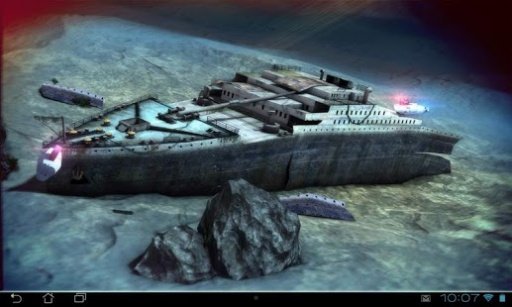 Titanic 3D Free live wallpaper截图4