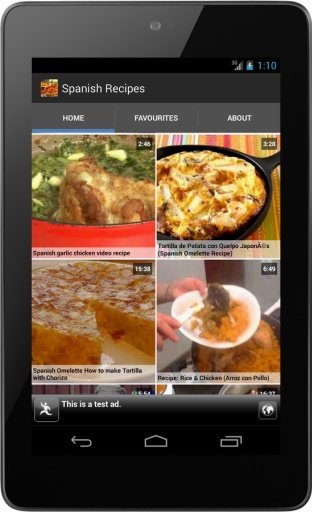 Spanish Recipes截图2