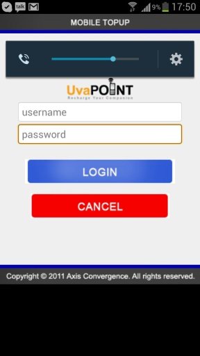 Uvapoint topup recharge app截图1