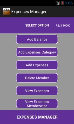 Daily Expenses Manager截图9