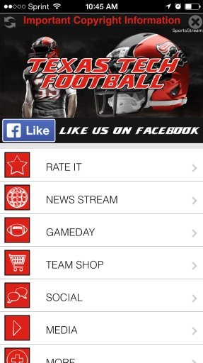 Texas Tech Football STREAM截图5