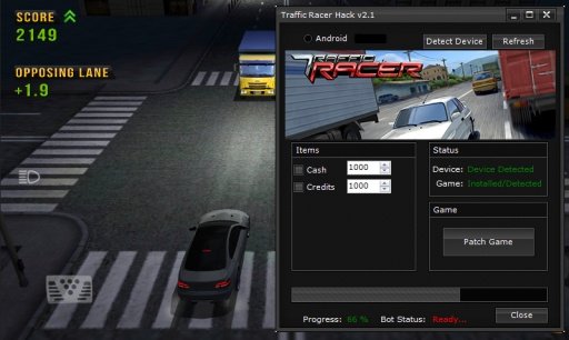 Traffic Racer Cheat Videos截图2