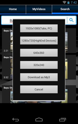 Video Downloader Android截图2