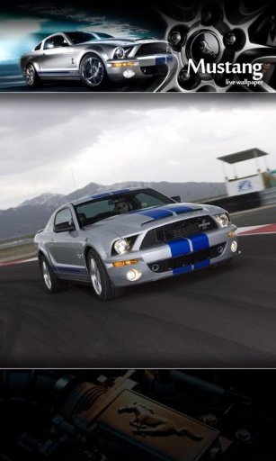 Mustang Forsage Live Wallpaper截图3