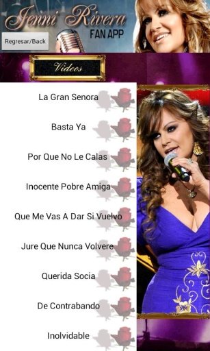 Jenni Rivera Fans App截图2