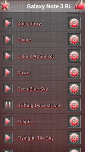 Galaxy Note 3 Ringtone截图2