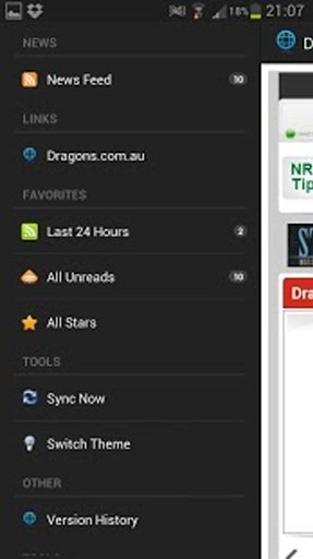 Dragons NRL News截图5