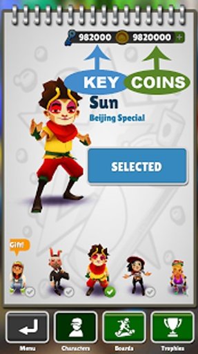 Subway Surfers Coins Cheat截图5