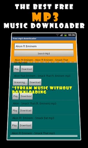 Free Mp3 Music Downloader Mp3截图6