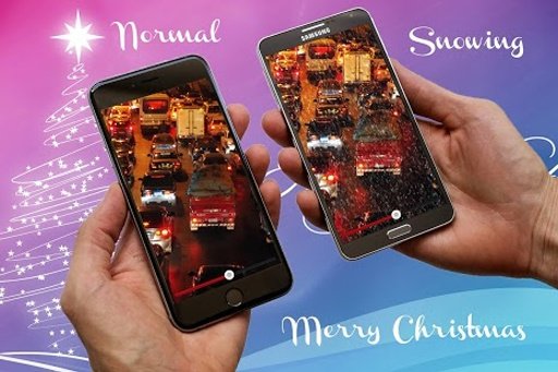 Christmas Snow Video Maker截图4