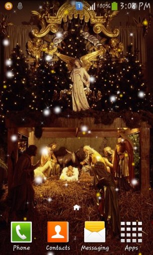 Christmas crib wallpaper截图3