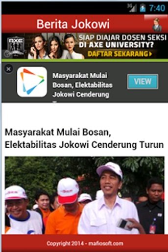 Berita Jokowi截图1