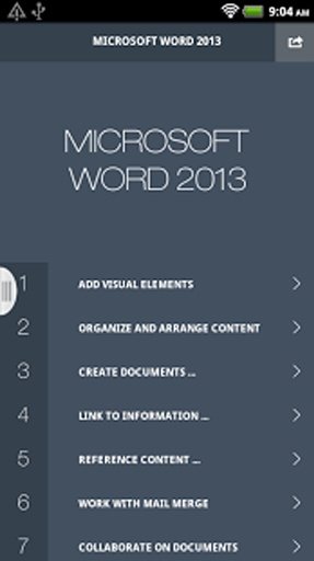 MSword_2013 Tutorial截图1