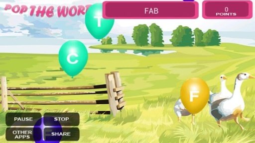 Balloon Pop ABC Kids Game截图2