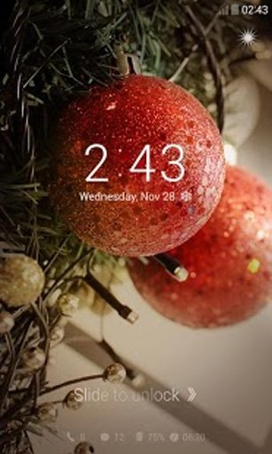 X-mas Photo Dodol Locker Theme截图3