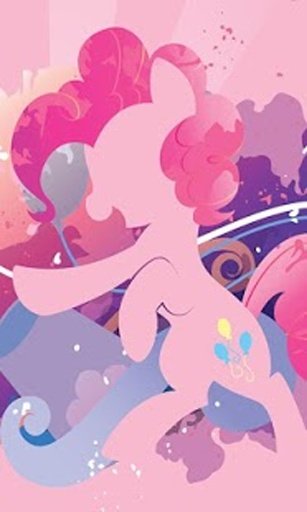 Pink Horse Pie Pony Wallpaper截图2