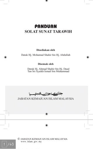 panduan solat sunat tarawikh截图8