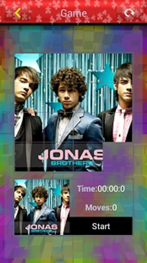 Jonas Brothers Puzzle截图1