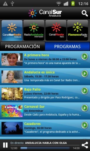 Canal Sur Radio截图4