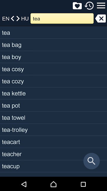 EN-HU Dictionary Free截图3