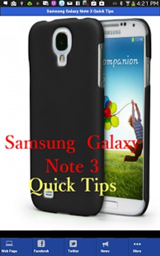 SAMSUNG GALAXY NOTE3 QUICKTIPS截图1