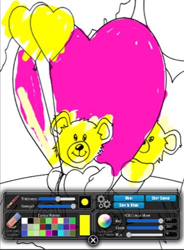 Teddy Bear Paint截图2