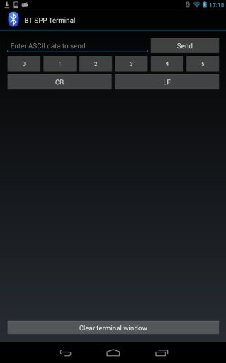 Bluetooth SPP Simple Terminal截图3
