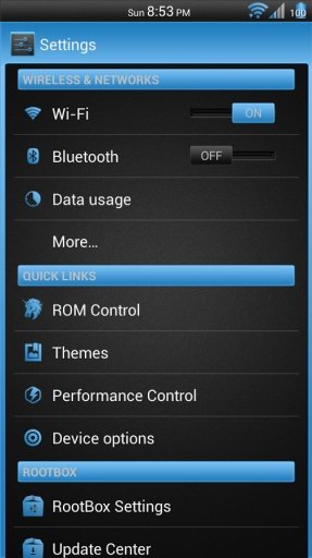 Simple Blue CM10 Theme Free截图9