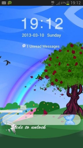 GO Locker Theme Spring截图1