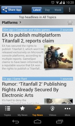 SF - Titanfall Unofficial News截图2