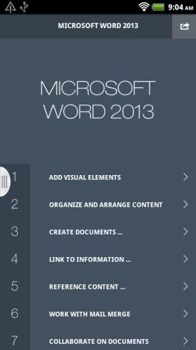 MSword_2013 Tutorial截图2